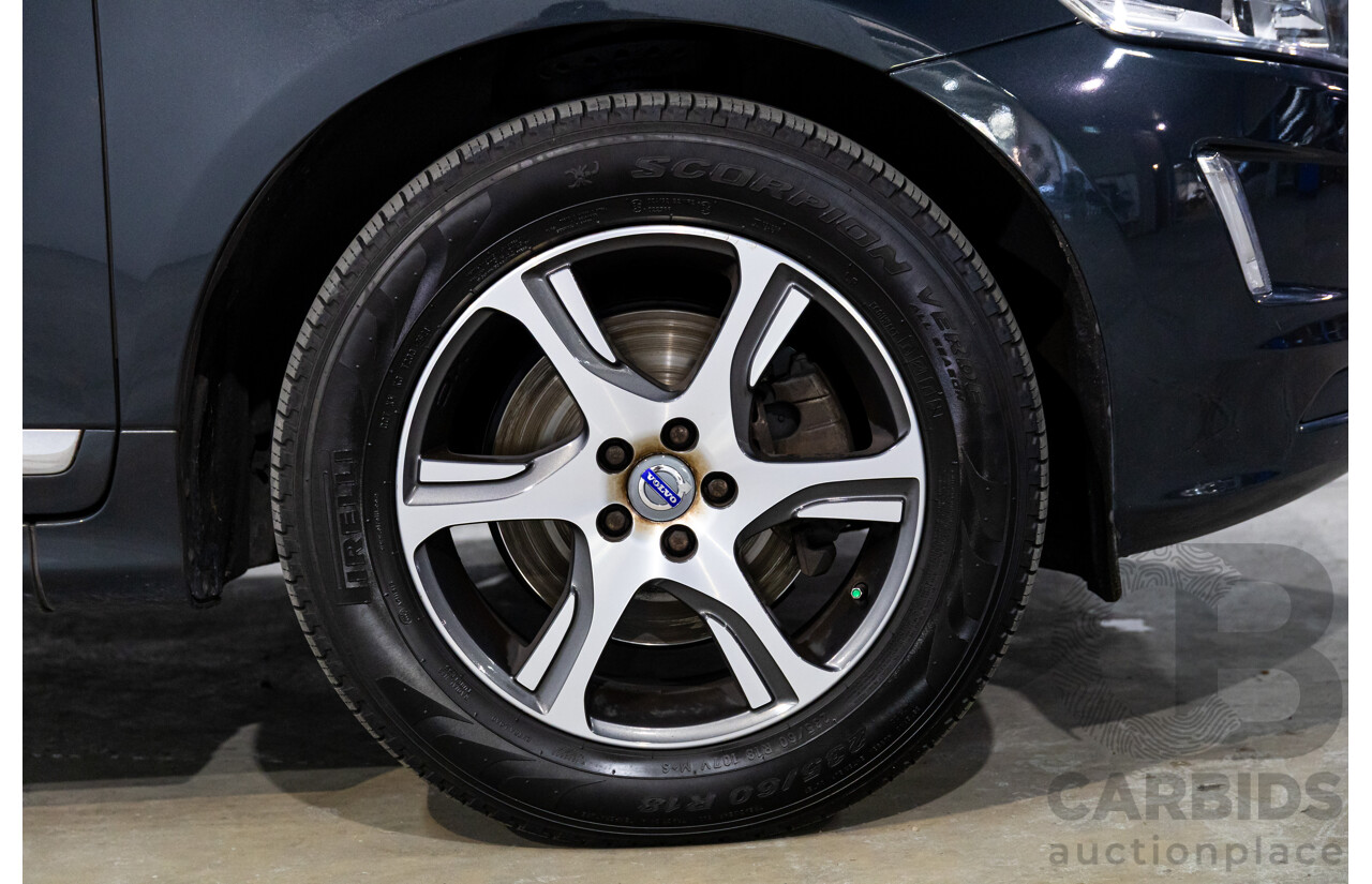 10/2014 Volvo XC60 T6 Luxury DZ MY14 4d Wagon Savile Grey Metallic Turbo 3.0L