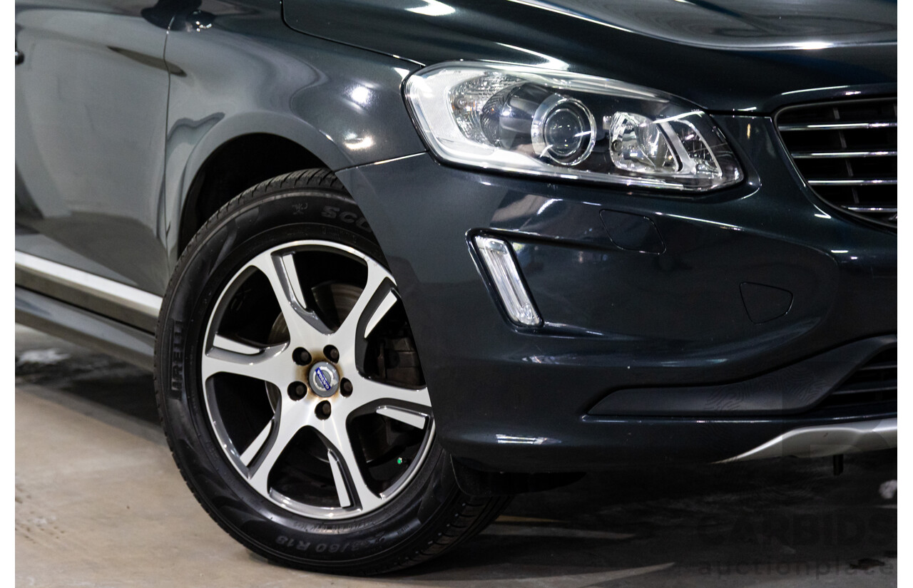 10/2014 Volvo XC60 T6 Luxury DZ MY14 4d Wagon Savile Grey Metallic Turbo 3.0L
