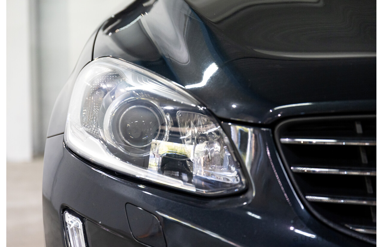 10/2014 Volvo XC60 T6 Luxury DZ MY14 4d Wagon Savile Grey Metallic Turbo 3.0L