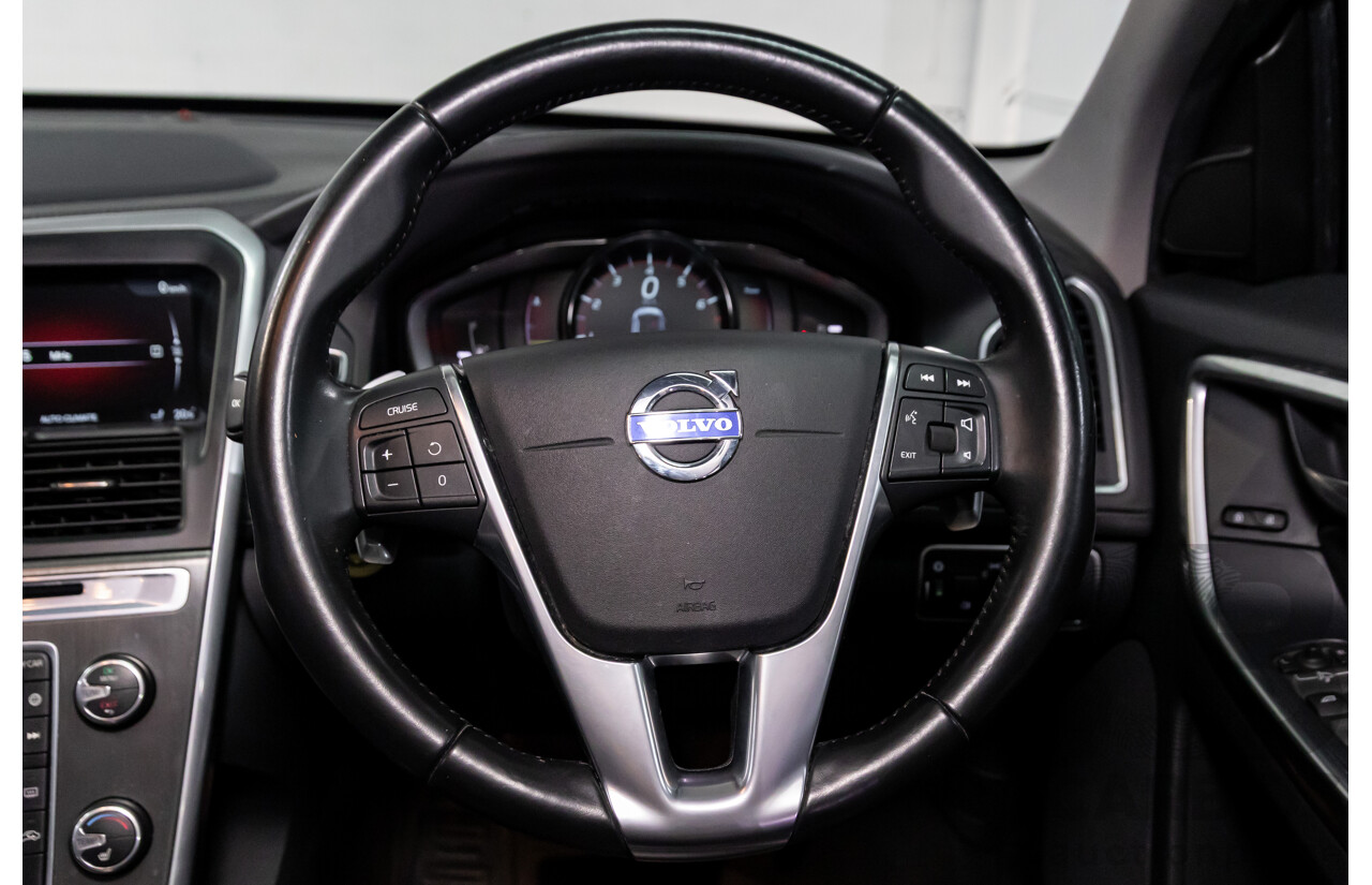 10/2014 Volvo XC60 T6 Luxury DZ MY14 4d Wagon Savile Grey Metallic Turbo 3.0L