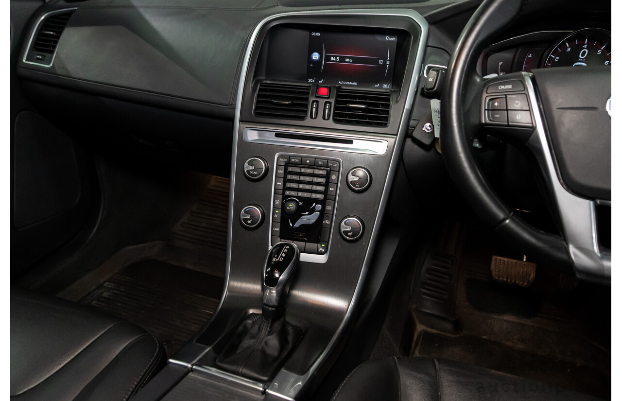 10/2014 Volvo XC60 T6 Luxury DZ MY14 4d Wagon Savile Grey Metallic Turbo 3.0L