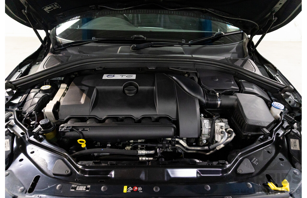 10/2014 Volvo XC60 T6 Luxury DZ MY14 4d Wagon Savile Grey Metallic Turbo 3.0L