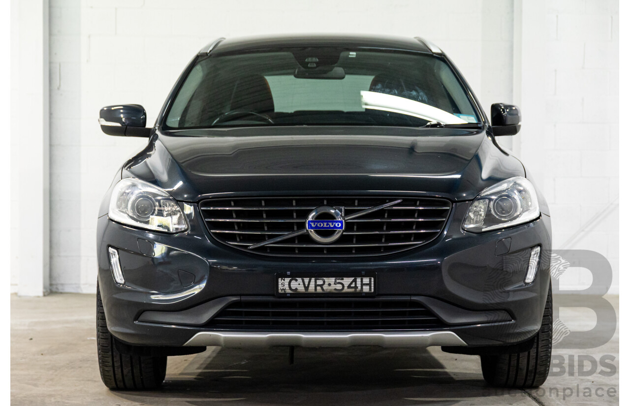10/2014 Volvo XC60 T6 Luxury DZ MY14 4d Wagon Savile Grey Metallic Turbo 3.0L