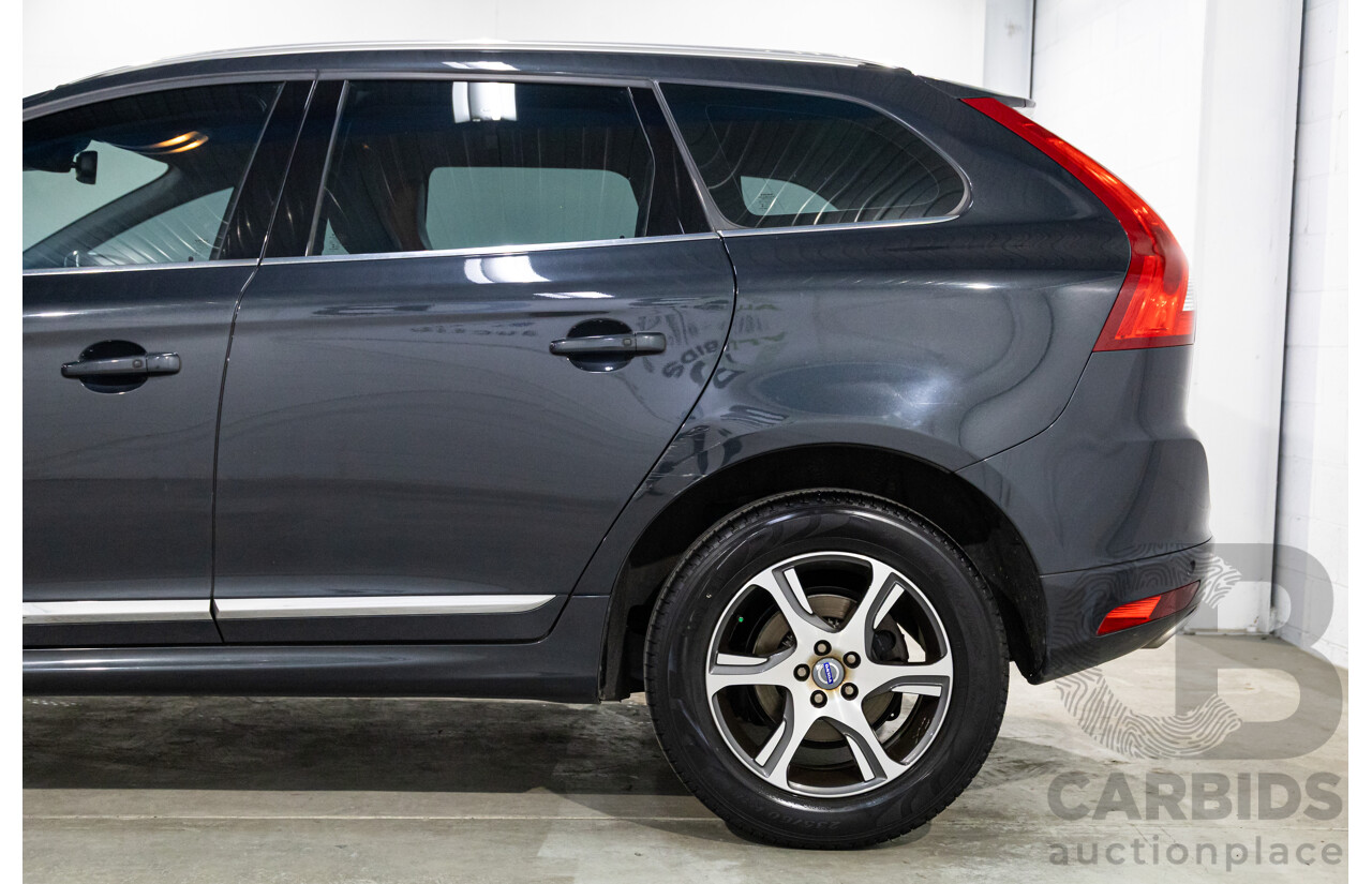 10/2014 Volvo XC60 T6 Luxury DZ MY14 4d Wagon Savile Grey Metallic Turbo 3.0L