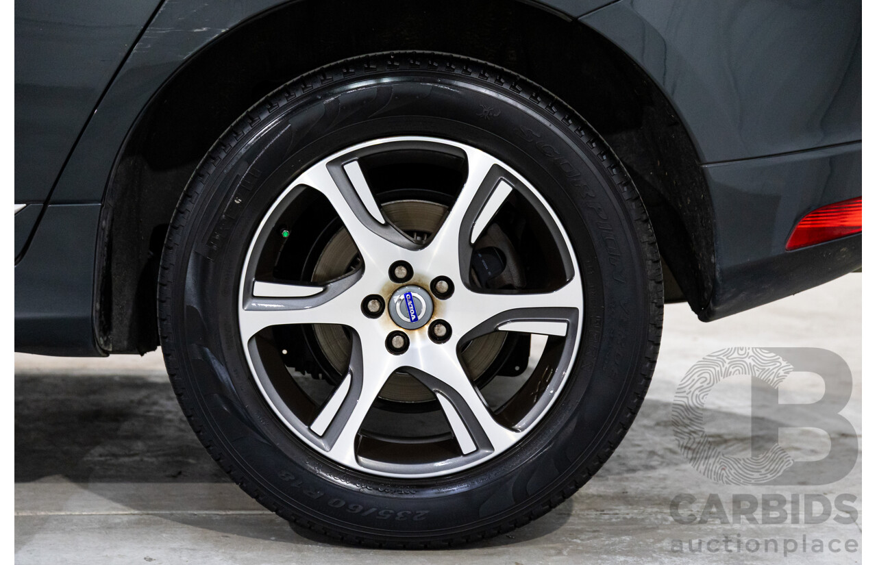 10/2014 Volvo XC60 T6 Luxury DZ MY14 4d Wagon Savile Grey Metallic Turbo 3.0L