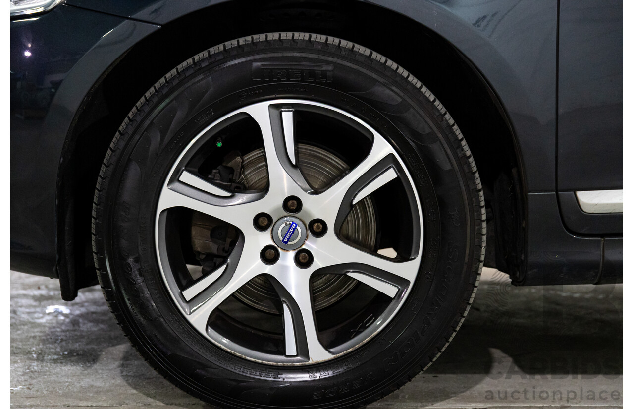 10/2014 Volvo XC60 T6 Luxury DZ MY14 4d Wagon Savile Grey Metallic Turbo 3.0L