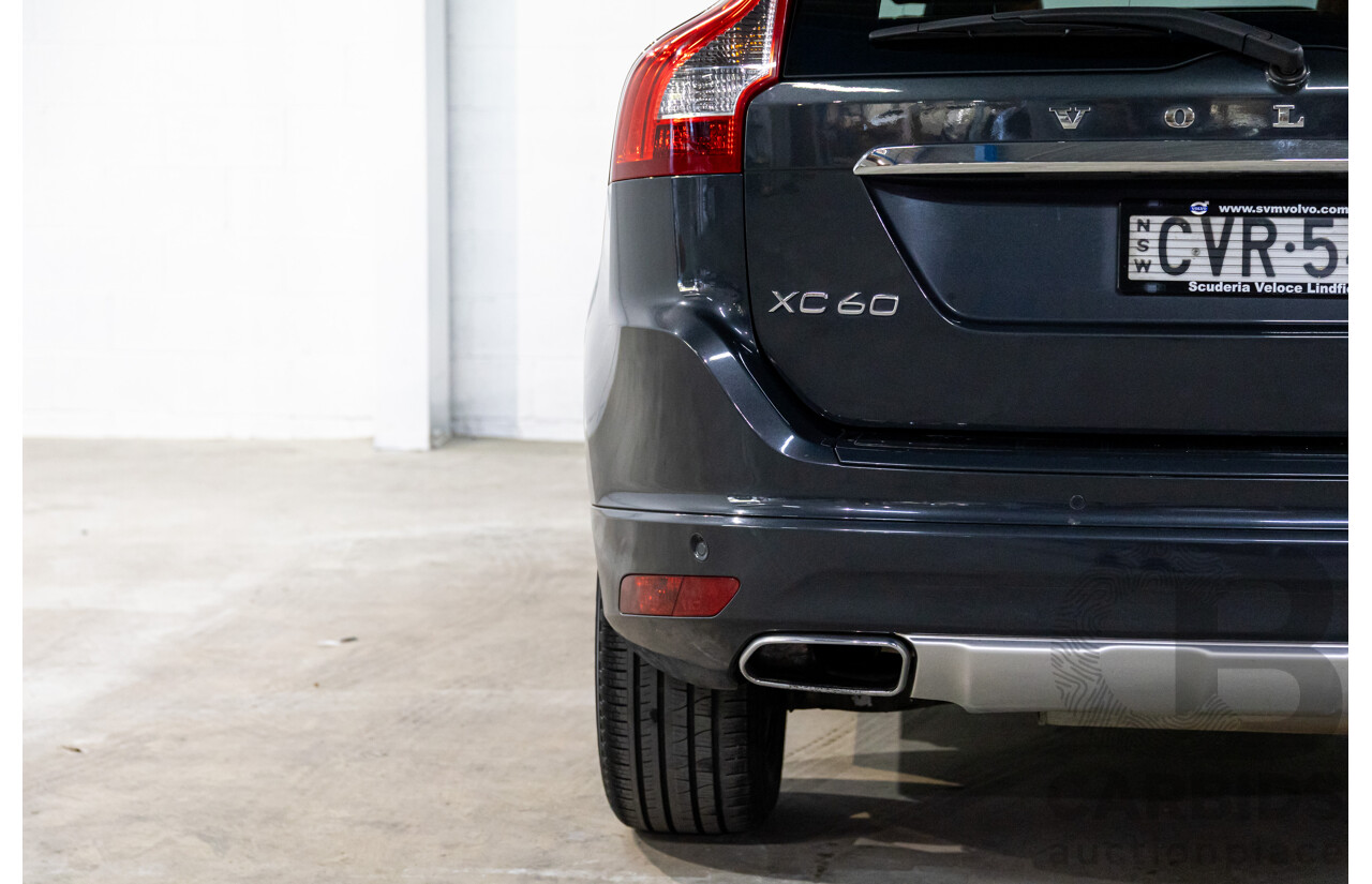 10/2014 Volvo XC60 T6 Luxury DZ MY14 4d Wagon Savile Grey Metallic Turbo 3.0L