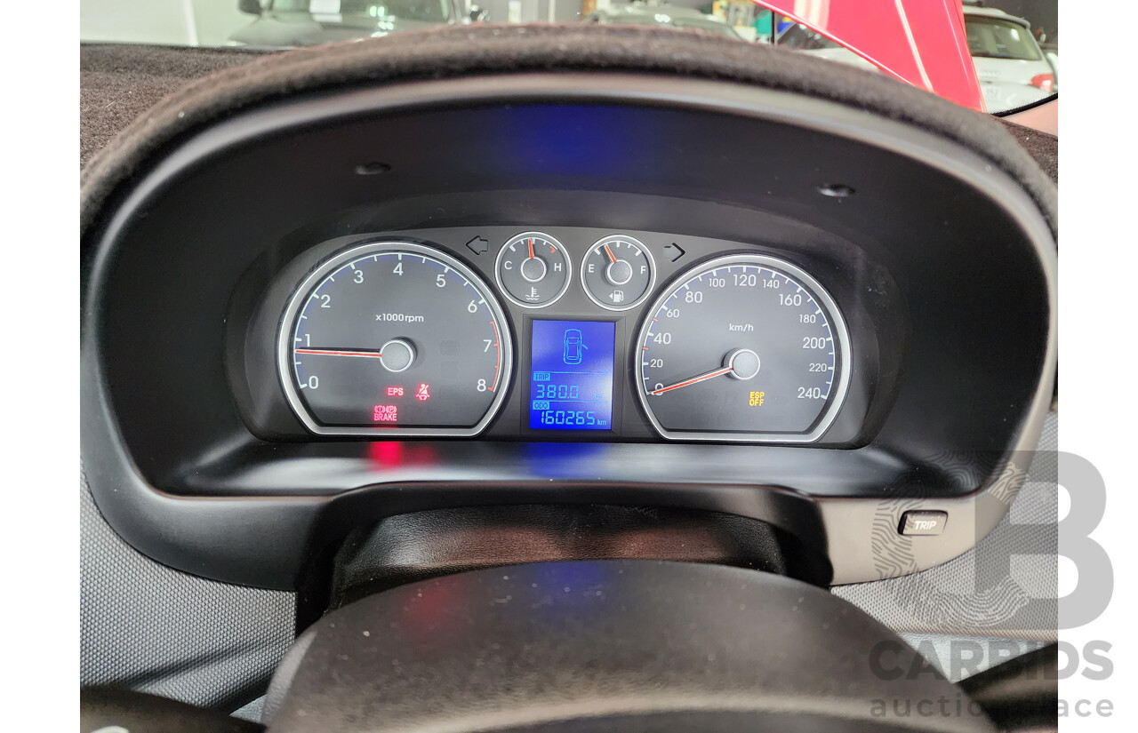 3/2010 Hyundai i30 SX FD MY10 5d Hatchback Red 2.0L