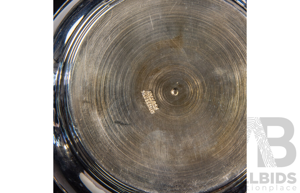 Omani Silver Mace and Rosewater Sprinkler in Presentation Case