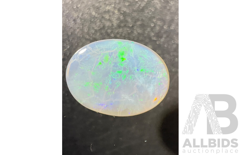 Lightning Ridge, Coober Pedy, Mintabie Opals (58TCW, 62TCW, 68TCW) and Australian Certified OPAL, 5.72ct  - Lot of 4