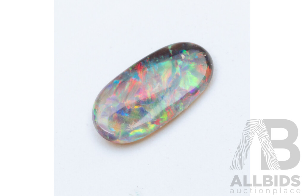 Australian Queensland Boulder Opal Solid, 0.75ct