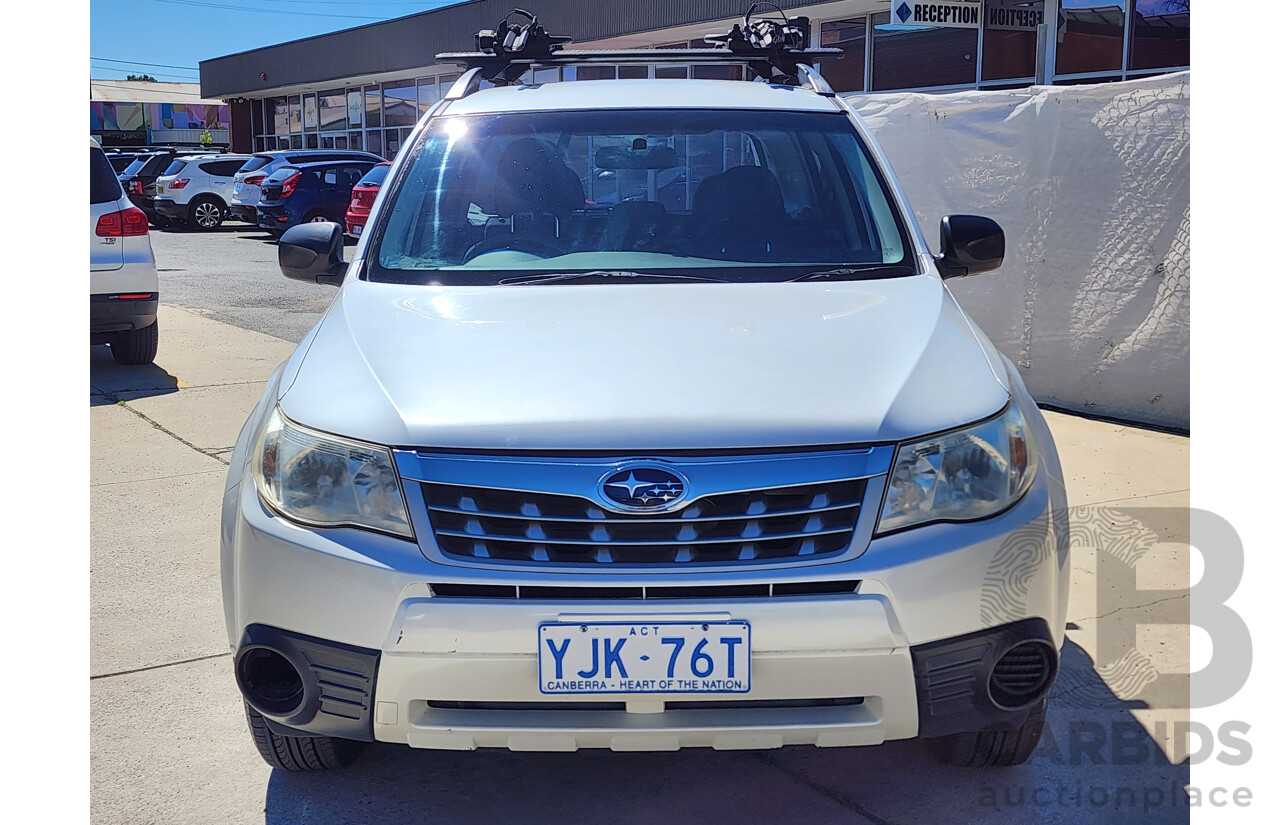 6/2011 Subaru Forester X MY11 4d Wagon White 2.5L