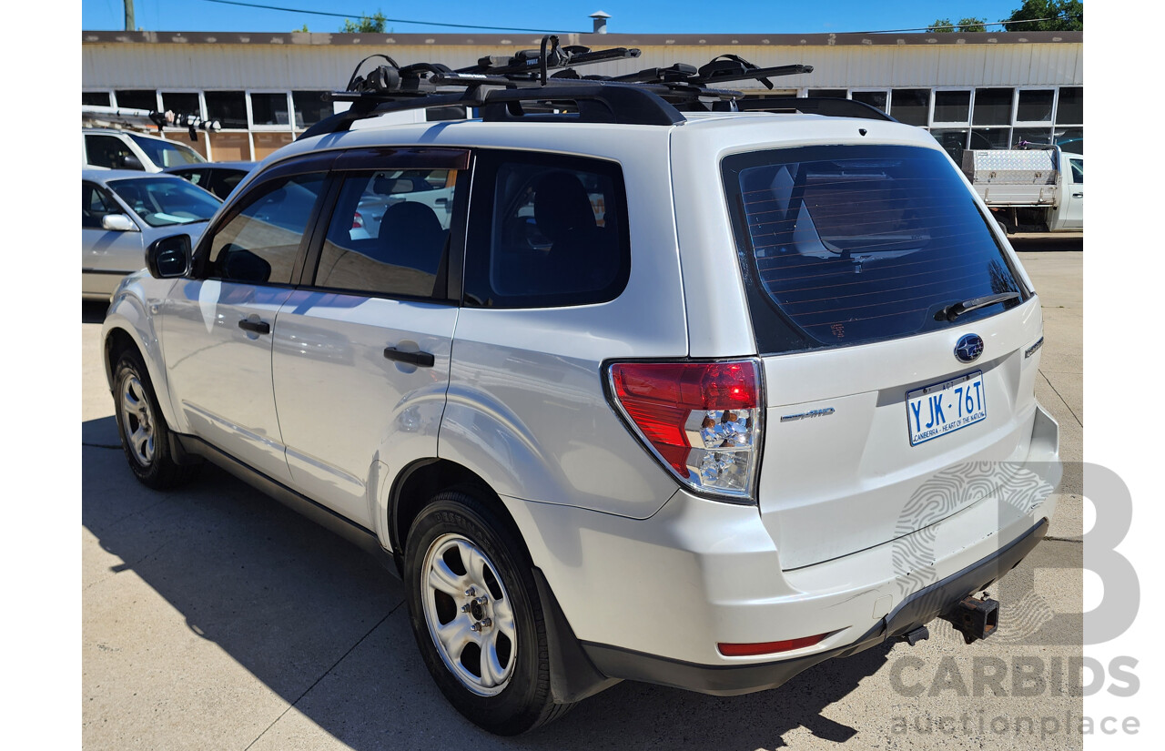 6/2011 Subaru Forester X MY11 4d Wagon White 2.5L