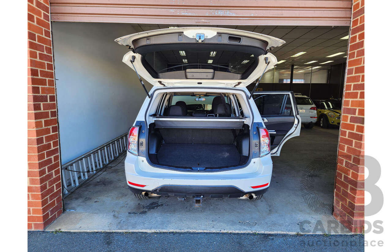 6/2011 Subaru Forester X MY11 4d Wagon White 2.5L