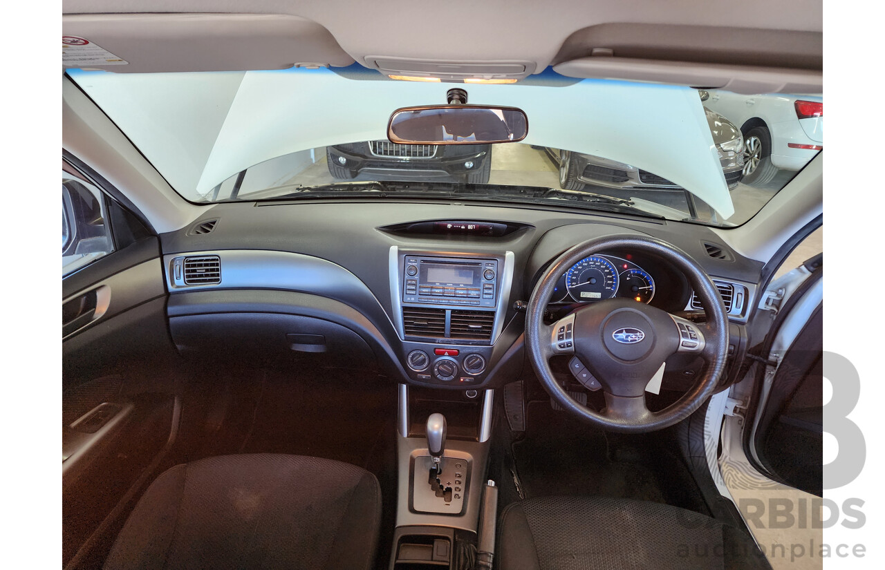 6/2011 Subaru Forester X MY11 4d Wagon White 2.5L