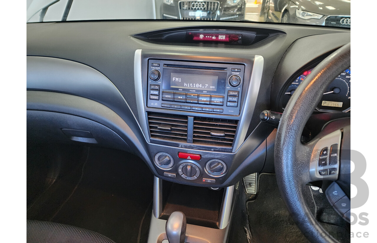 6/2011 Subaru Forester X MY11 4d Wagon White 2.5L