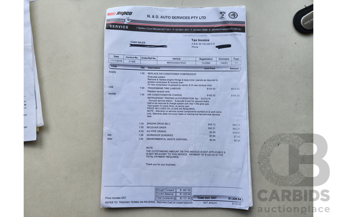 1/2006 Mercedes-Benz R 320 CDI (awd) 251 4d Wagon Silver 3.0L