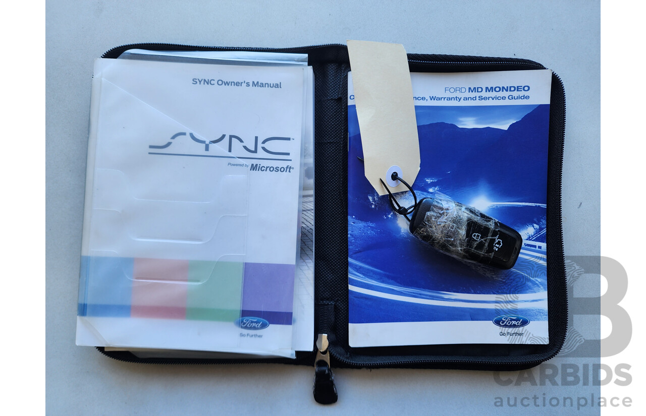 2/2016 Ford Mondeo Titanium TDCi MD 4d Wagon Black 2.0L