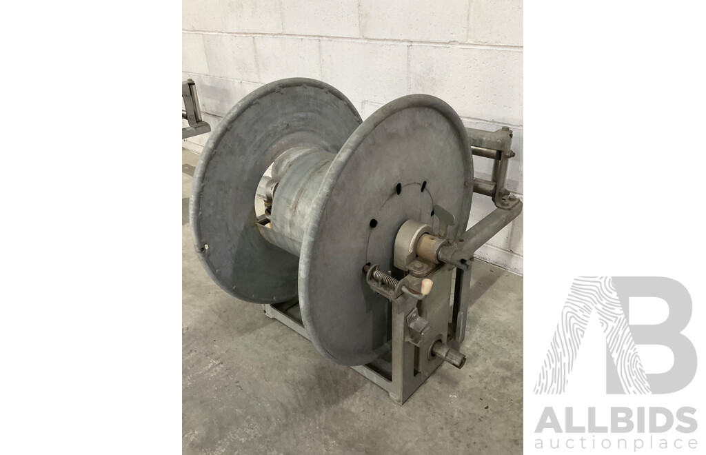 Galvanised Steel Industrial Fire Fighter Hose Reel
