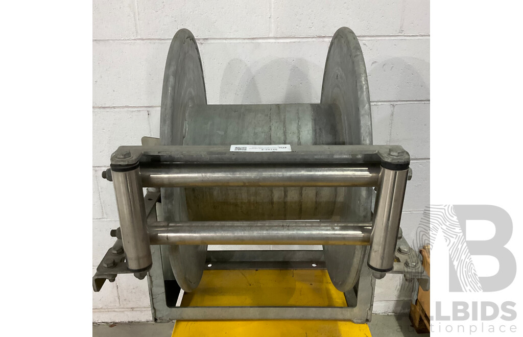 Galvanised Steel Industrial Fire Fighter Hose Reel