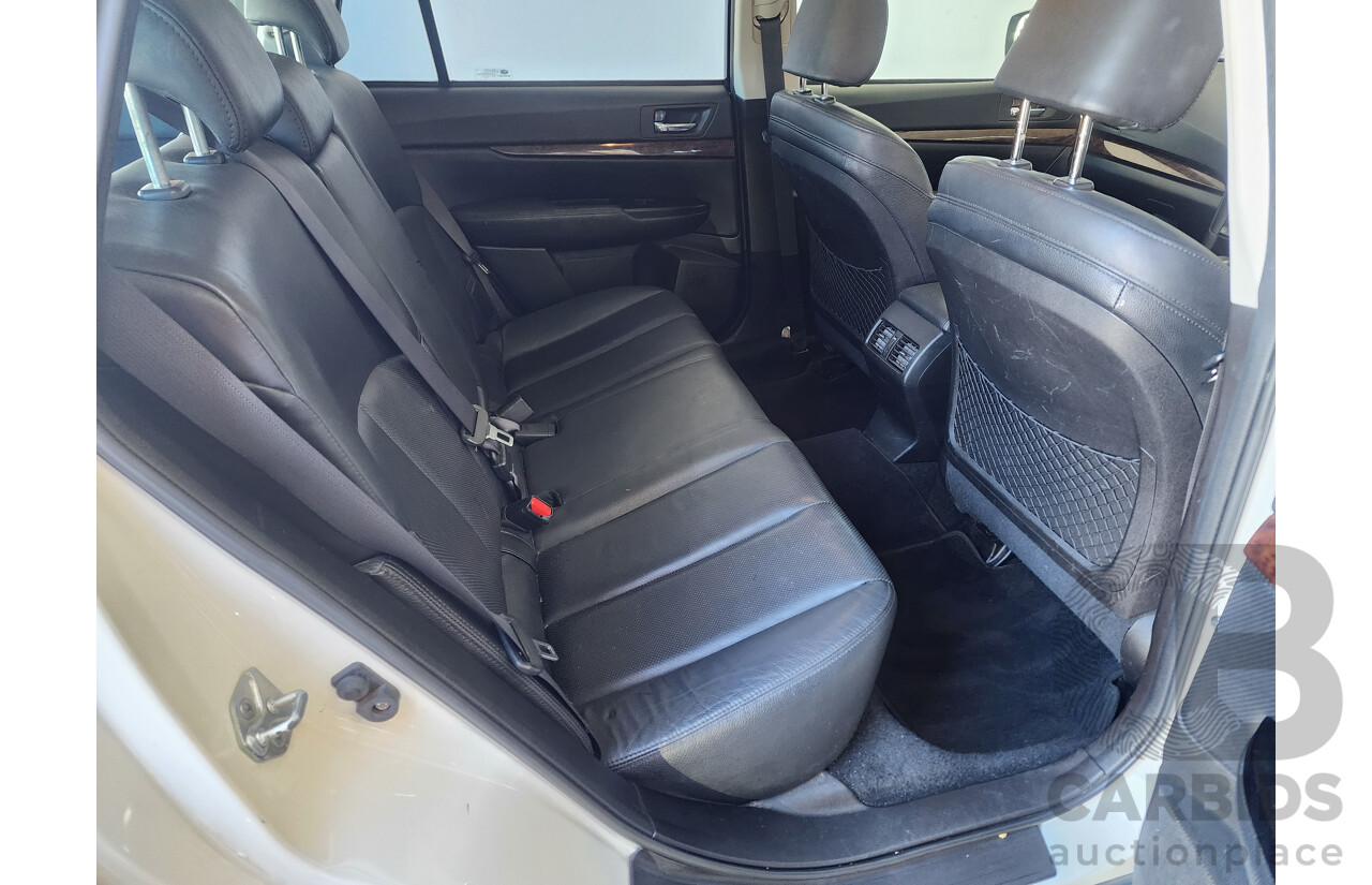 12/2011 Subaru Outback 3.6R Premium MY11 4d Wagon White 3.6L