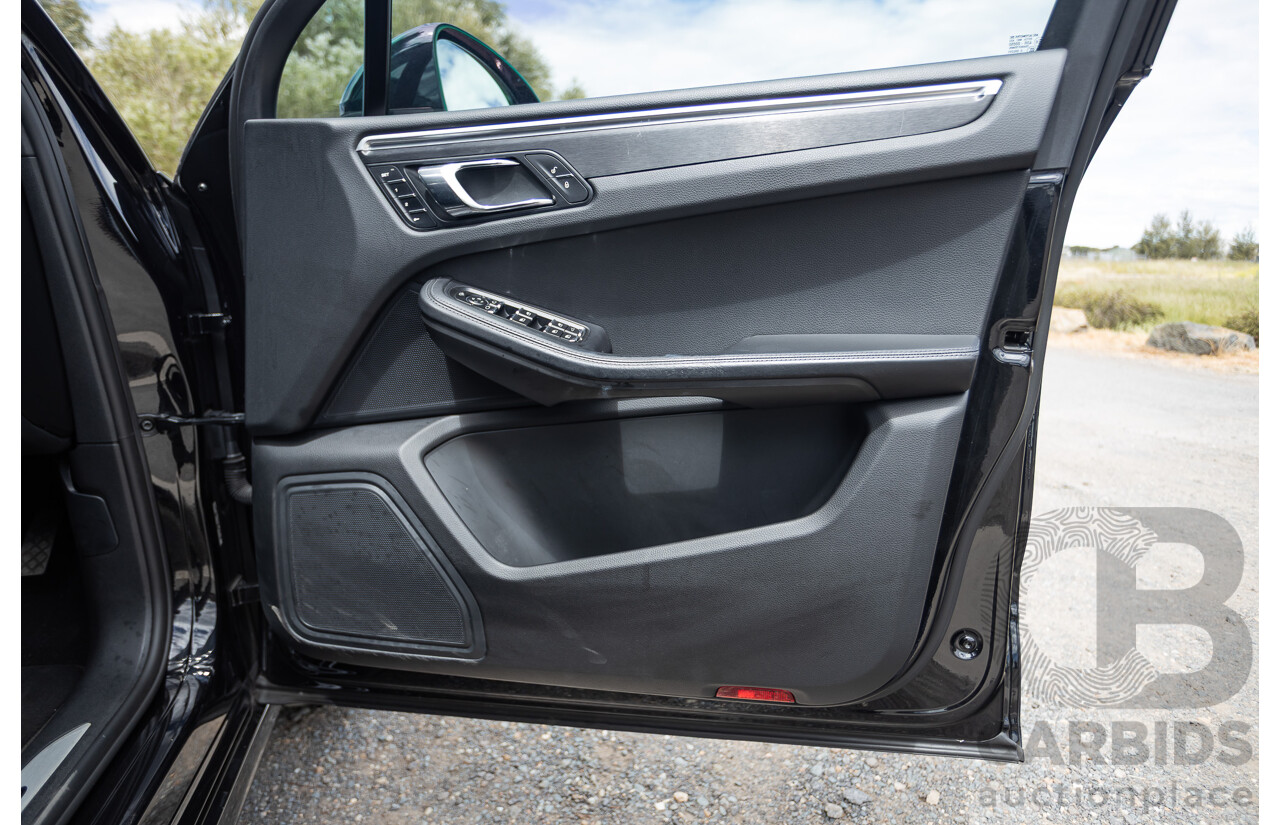 9/2016 Porsche Macan GTS (AWD) 95B MY16 4d Wagon Jet Black Metallic Twin Turbo V6 3.0L - Statutory Write Off