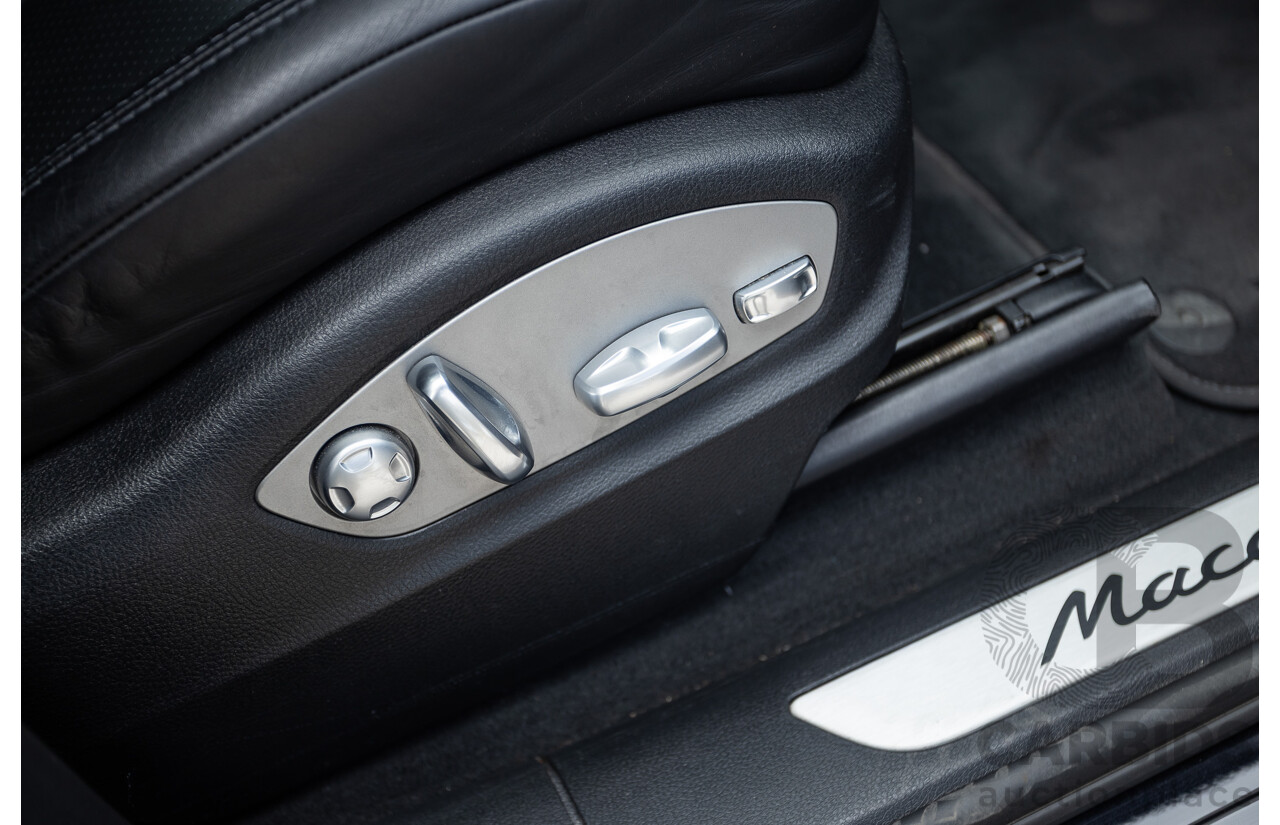 9/2016 Porsche Macan GTS (AWD) 95B MY16 4d Wagon Jet Black Metallic Twin Turbo V6 3.0L - Statutory Write Off