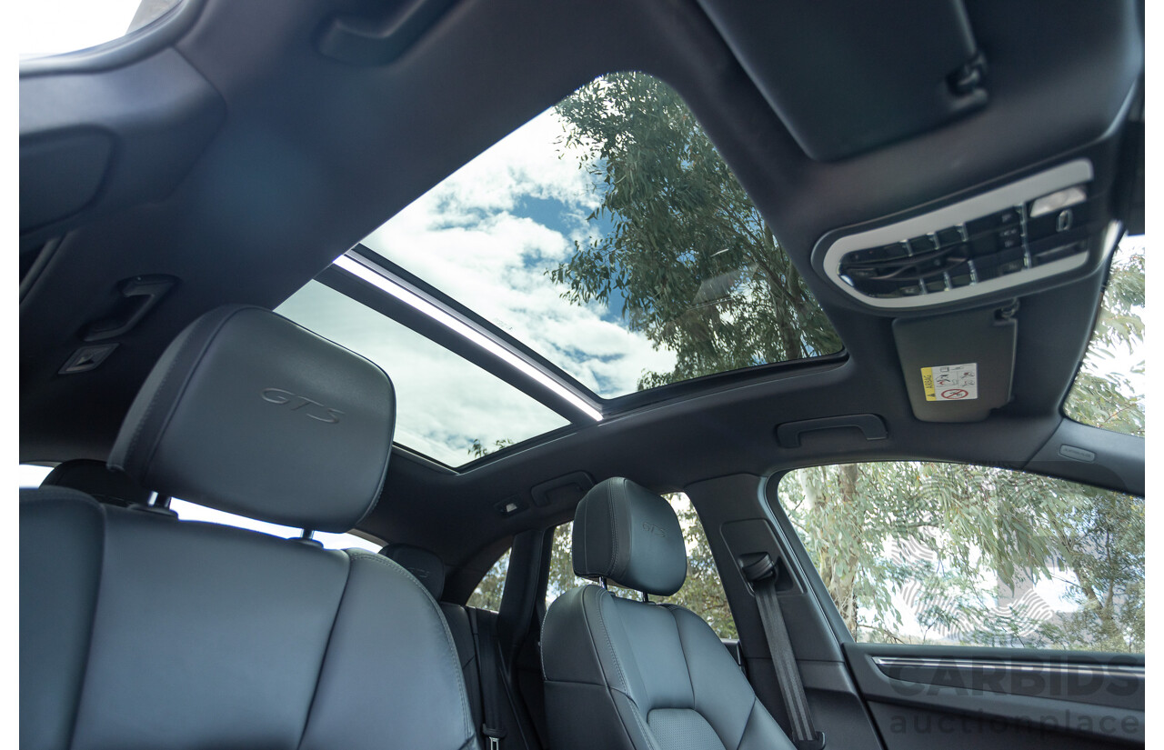 9/2016 Porsche Macan GTS (AWD) 95B MY16 4d Wagon Jet Black Metallic Twin Turbo V6 3.0L - Statutory Write Off