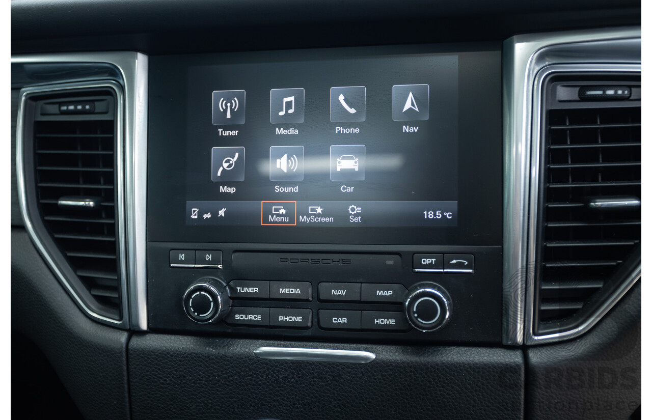 9/2016 Porsche Macan GTS (AWD) 95B MY16 4d Wagon Jet Black Metallic Twin Turbo V6 3.0L - Statutory Write Off