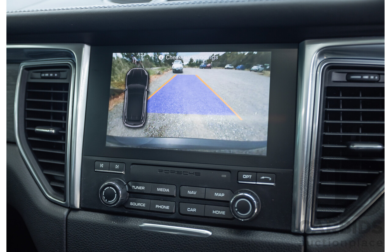 9/2016 Porsche Macan GTS (AWD) 95B MY16 4d Wagon Jet Black Metallic Twin Turbo V6 3.0L - Statutory Write Off