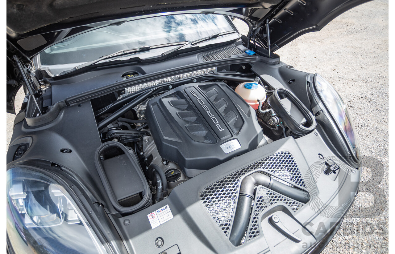 9/2016 Porsche Macan GTS (AWD) 95B MY16 4d Wagon Jet Black Metallic Twin Turbo V6 3.0L - Statutory Write Off