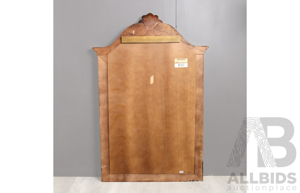 Elm French Style Arch Top Mirror by Henredon Furniture