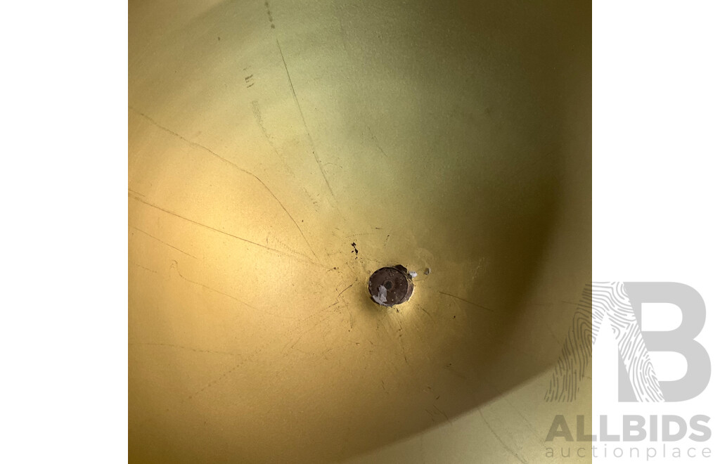 Mushroom Brass Table Lamp