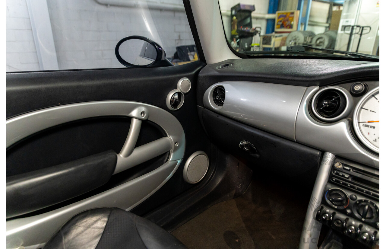 1/2005 Mini Cooper R50 2d Hatchback Pepper White 1.6L