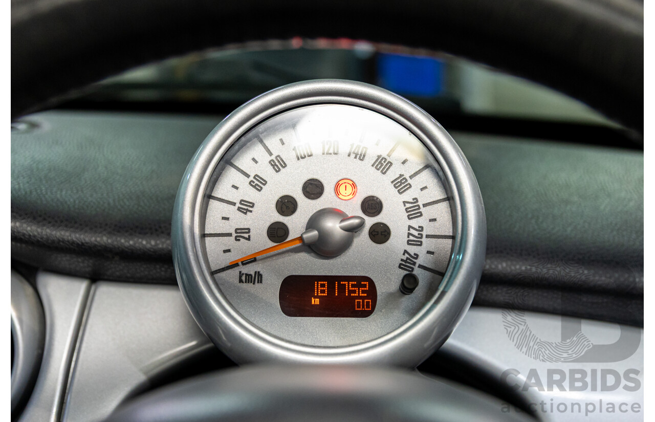 1/2005 Mini Cooper R50 2d Hatchback Pepper White 1.6L