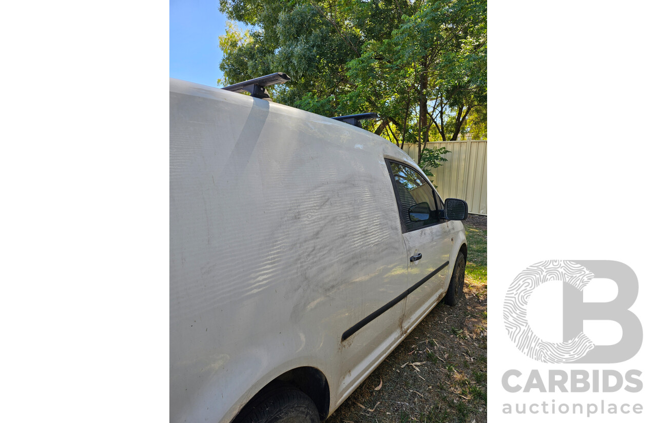 3/2007 Volkswagen Caddy 1.6 2K MY07 Van Candy White 1.6L