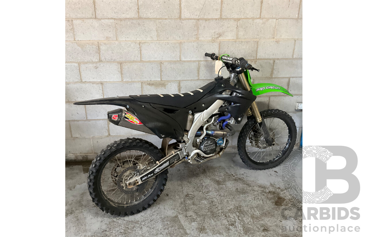 2014 Kawasaki KX450F KX450FF Dirt Bike