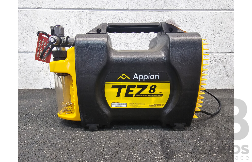 APPION TEZ8 - 8CFM Vacuum Pump