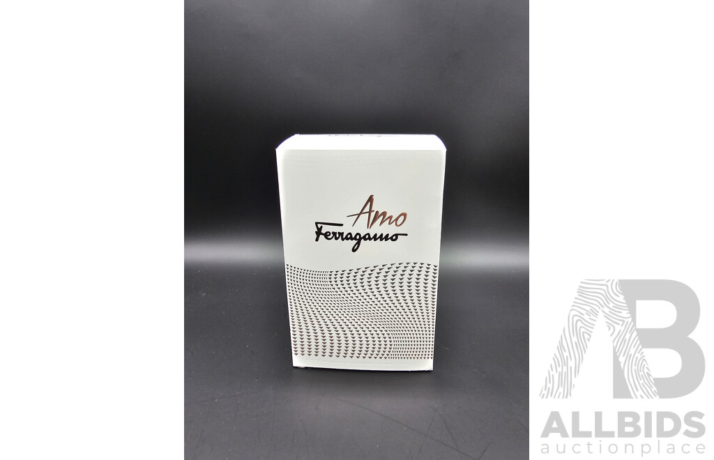 Amo Ferragamo Perfume and Phone Case