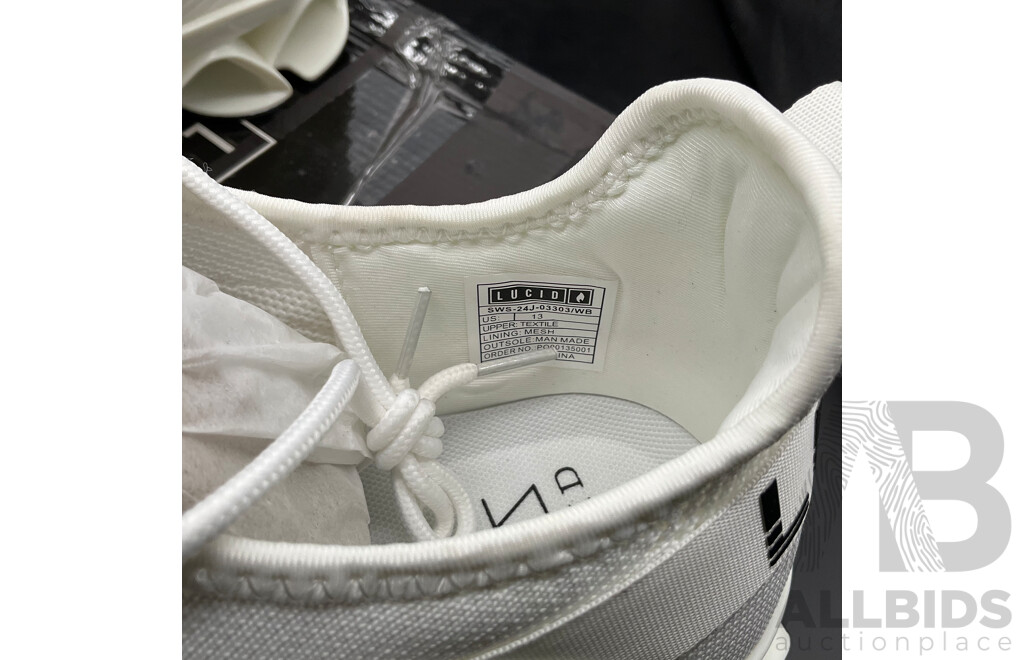 ADIDAS NMD_ R1.V2 Size US11 & LUCID White/Black Shoes Size US13