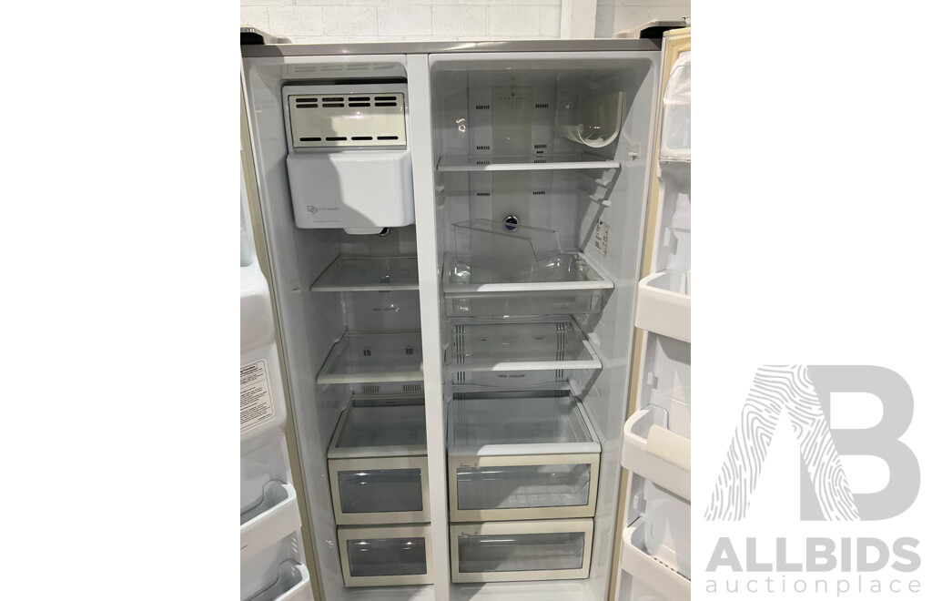SAMSUNG Side-be-side Refrigerator (SRS582DRKGM)