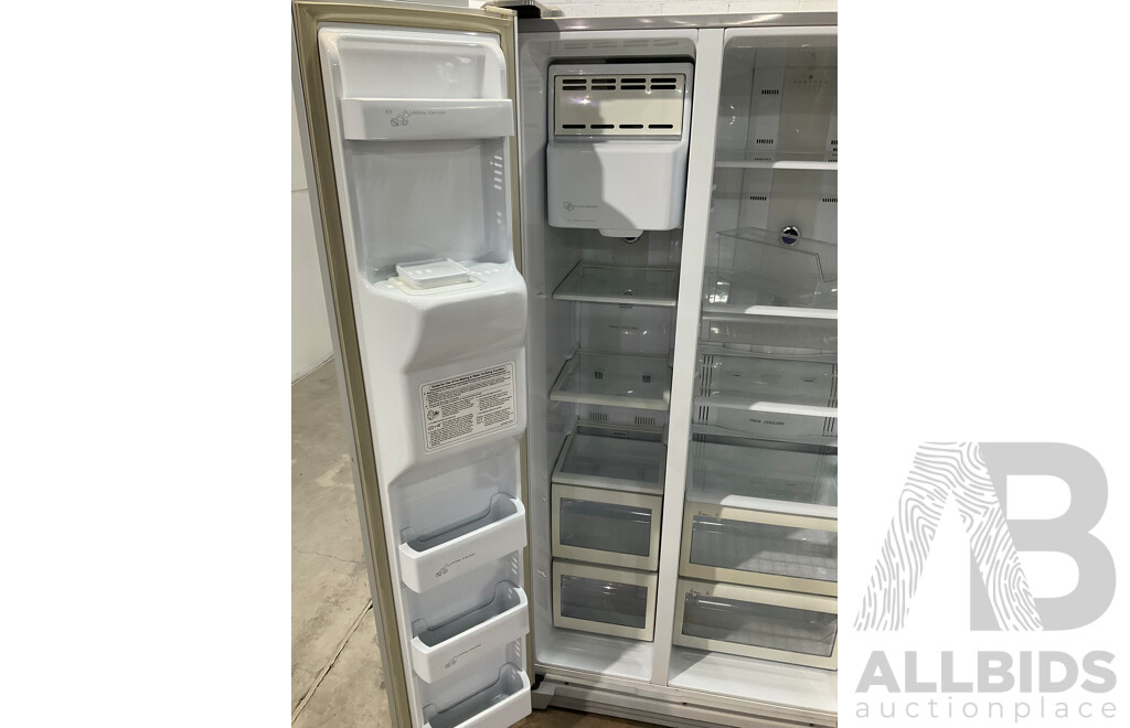 SAMSUNG Side-be-side Refrigerator (SRS582DRKGM)