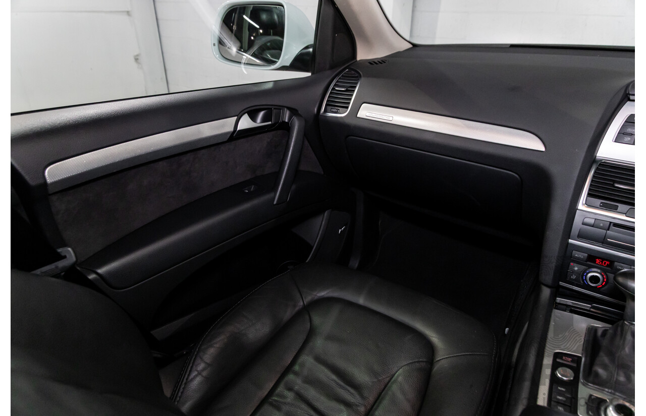 5/2013 Audi Q7 3.0 TDI Quattro MY13 4d Wagon Carrara White Turbo Diesel V6 3.0L - 7 Seater