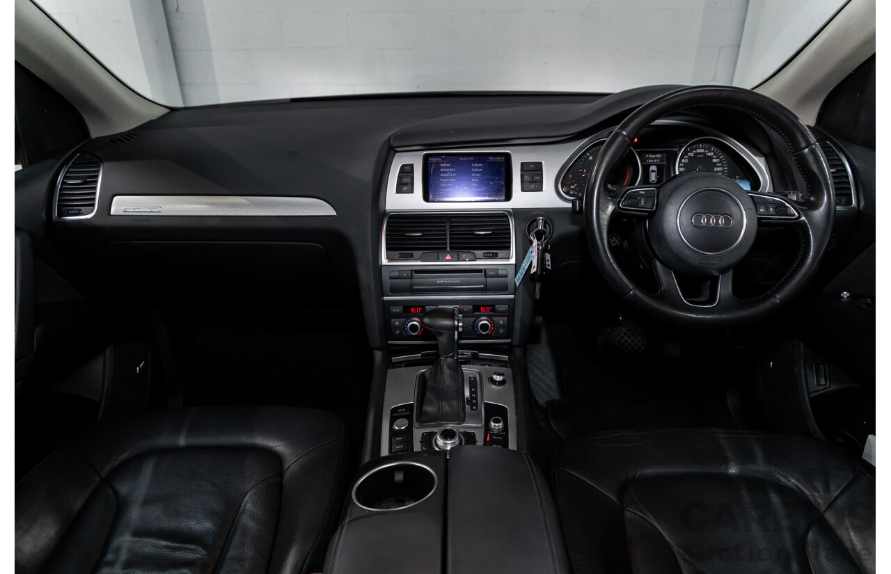 5/2013 Audi Q7 3.0 TDI Quattro MY13 4d Wagon Carrara White Turbo Diesel V6 3.0L - 7 Seater