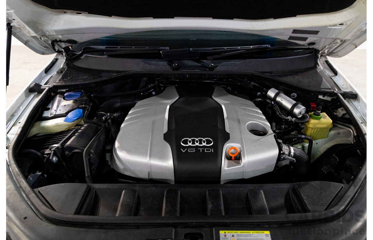 5/2013 Audi Q7 3.0 TDI Quattro MY13 4d Wagon Carrara White Turbo Diesel V6 3.0L - 7 Seater