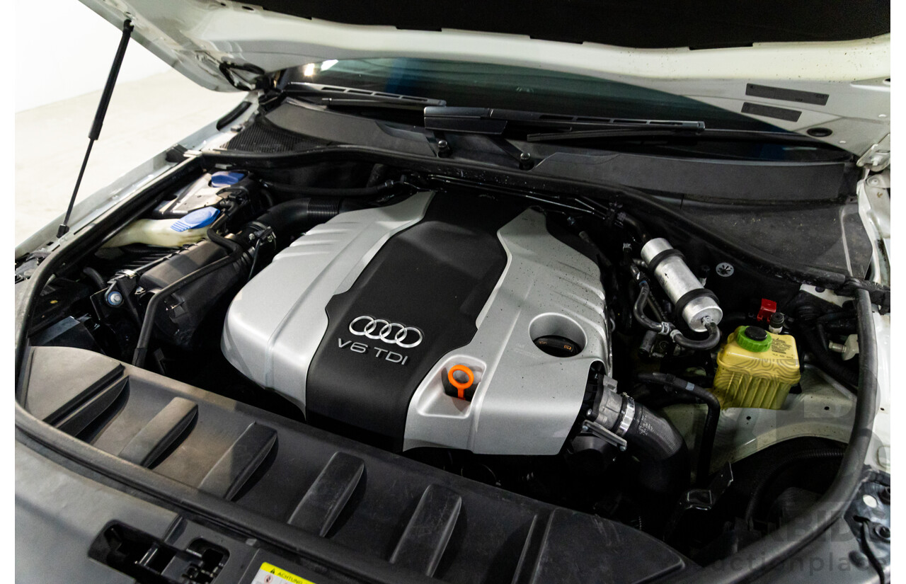5/2013 Audi Q7 3.0 TDI Quattro MY13 4d Wagon Carrara White Turbo Diesel V6 3.0L - 7 Seater