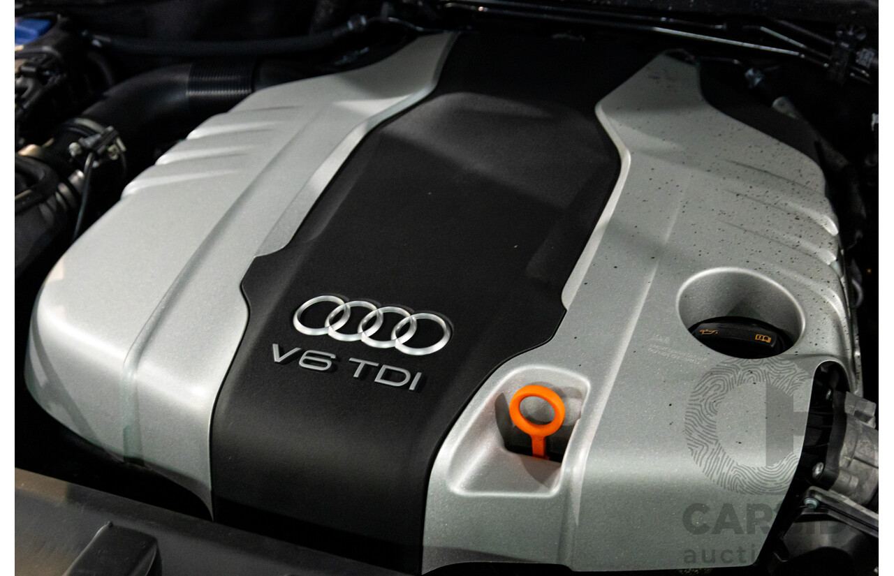 5/2013 Audi Q7 3.0 TDI Quattro MY13 4d Wagon Carrara White Turbo Diesel V6 3.0L - 7 Seater