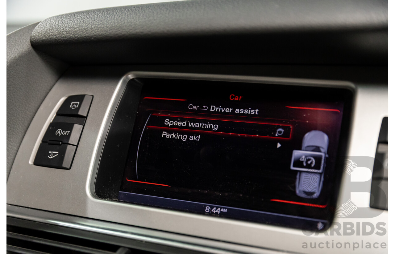 1/2012 Audi Q7 3.0 TDI Quattro MY12 4d Wagon Night Black Turbo Diesel V6 3.0L - 7 Seater