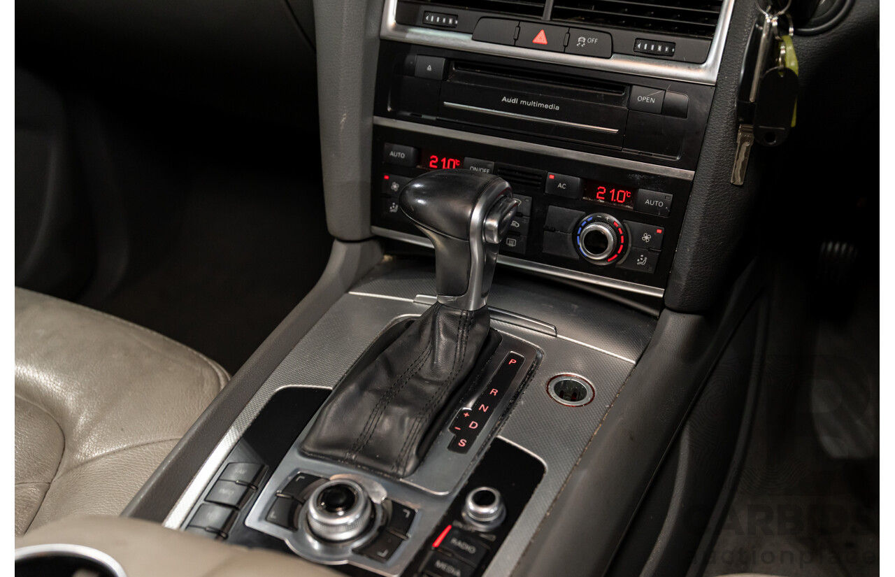 1/2012 Audi Q7 3.0 TDI Quattro MY12 4d Wagon Night Black Turbo Diesel V6 3.0L - 7 Seater