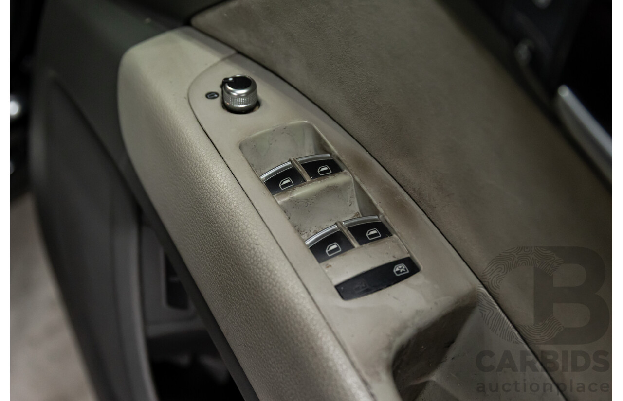 1/2012 Audi Q7 3.0 TDI Quattro MY12 4d Wagon Night Black Turbo Diesel V6 3.0L - 7 Seater